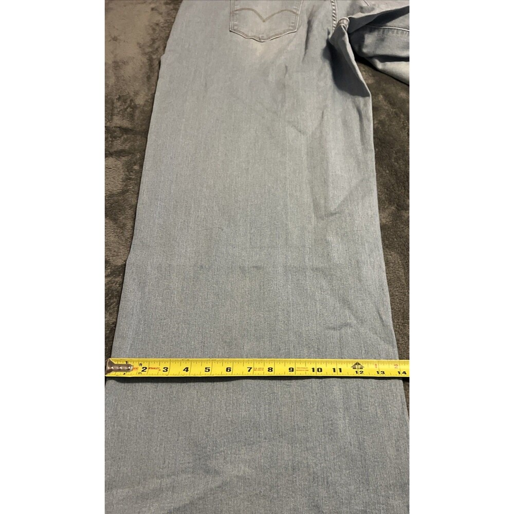 SIZE 22W Levi's 318 Shaping Wide Leg Jean Women Blue Stretch Denim - Picture 10 of 11